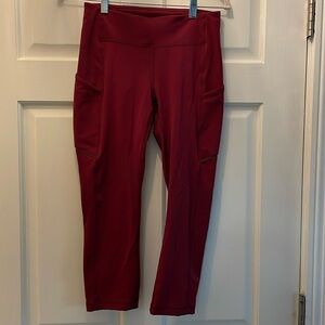 Lululemon 23” wunder train high rise with pockets